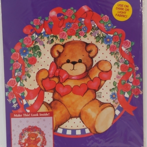 2/$20 Plaid iron on transfer teddy bear - Picture 2 of 5